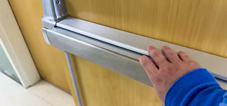 Installing a Push Bar on a Door Tukwila